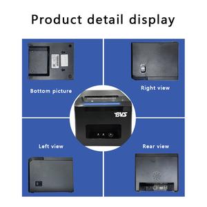 USB LAN 80mm Velocidad de Recibo 200 mm/s Impresora Térmica Directa POS para restaurante Supermercado - Product Image 5