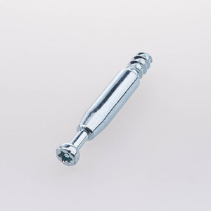 Connectors And Shelf Supports 3.2X6.9X12X44.65 <b>Round</b> <b>Head</b> <b>Screw</b> Zinc Plated For Furniture Industry - Product Image 1
