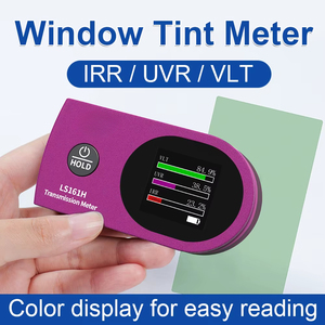 LS161H Tint Meter Solar Film <b>Tester</b> 0.8mm Glass Film VLT IR UV Transmission Meter for TSER Testing - Product Image 5