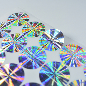 Tùy chỉnh không thấm nước Vinyl Holographic an ninh 3D Hologram VOID nhãn dán phản chiếu Chống giả mạo nhãn chống giả mạo - Product Image 2