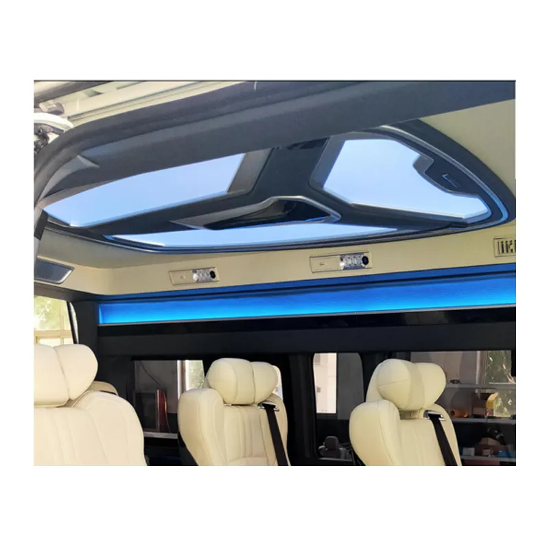 Luz de luxo para interior de carros, luz LED dome dimmimg para teto de veículos, acessórios para MercedesBenzVCLASS/V250/VITO metris