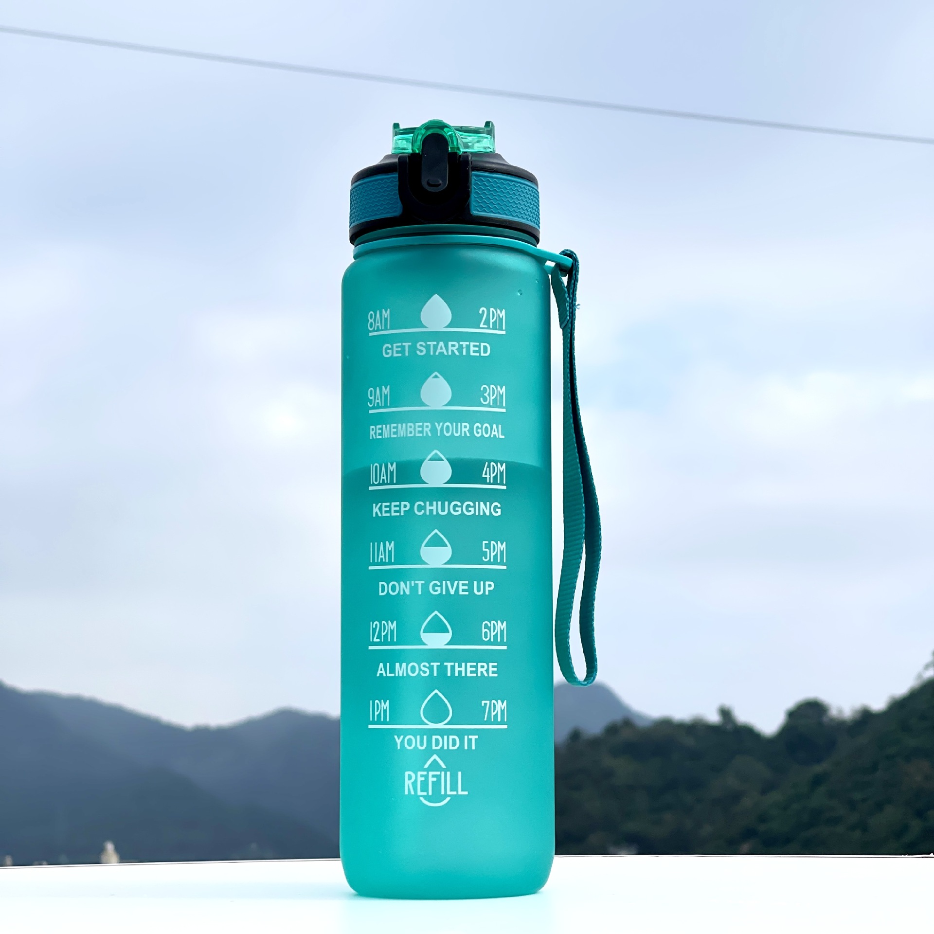 Termos Digitales 1l бутылка для воды Termos De Agua бутылка для спортзала мотивационные Termos Motivacionales грелка для спортзала