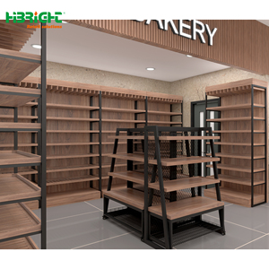 Serie de Soluciones de Estanterías para Supermercados Highbright, Personalizadas en Madera y Metal - Product Image 2