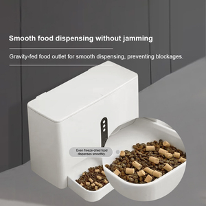Dispensador Automático 2 en 1 de Comida y Agua para Perros, Alimentador y Bebedero Inteligente con Temporizador, Capacidad de 5L - Product Image 3