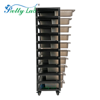 Système de rayonnages pour serpents, bacs d'élevage en plastique, rayonnages métalliques pour reptiles