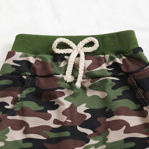 Set di 2 pezzi <span class=keywords><strong>per</strong></span> <span class=keywords><strong>neonati</strong></span> e bambini piccoli, magliette mimetiche, top e pantaloncini, completo pasquale <span class=keywords><strong>per</strong></span> neonato - Product Image 6