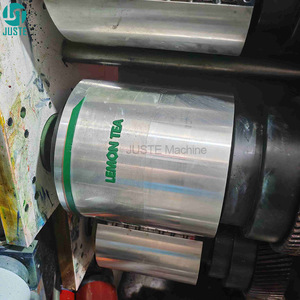 Machine d'impression <span class=keywords><strong>offset</strong></span> automatique multi-couleurs (4-6 couleurs) pour gobelets en papier (yaourt, boissons, thé, café) et contenants alimentaires ronds - Product Image 4