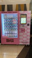 Distributeur automatique de salades fraîches en chaîne du froid, distributeur automatique de fruits et légumes frais, distributeur automatique intelligent sans personnel