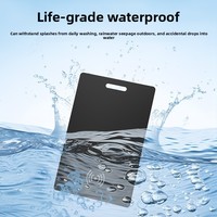 Cartera con Carga Inalámbrica Ultrafina para Android e iOS, Dispositivo Antipérdida con Posicionamiento y Google Find My Device