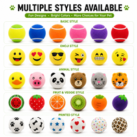 Solution complète de balles de tennis personnalisées pour animaux de compagnie : plusieurs tailles, couleurs, designs et options d'emballage pour la vente en gros et les marques privées