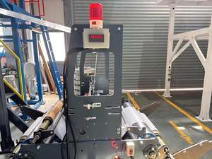 Línea de producción de bolsas de supermercado HDPE LDPE 800, máquina sopladora de bolsas insonorizadas para fábricas - Product Image 3