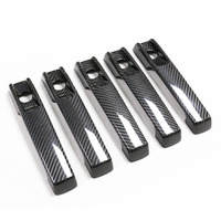 Couvre-poignée de porte en fibre de carbone W464 pour Mercedes Benz G63 G500 G350 G400, garnitures de protection de porte extérieure