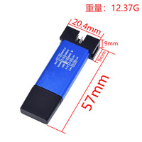 Emulador ST-LINK V2 STM8/STM32, Descargador Stlink, Programador, Depurador y Codificador