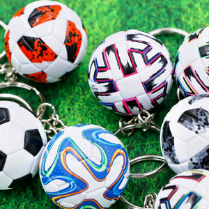 Personalized Football Jersey <b>Keychain</b> Plastic soccer ball <b>keychain</b> - Product Image 2