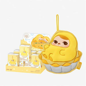 Nuevo POPPMARTT Original PUCKY Egg Beanie Series-Toalla de mano Caja ciega genuina Juguete Kawaii Anime Figura de acción - Product Image 1