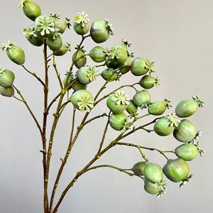 Bouquet de baies artificielles Meng Jie 30cm-100cm en PVC, fruits décoratifs pour la décoration de la maison, arrangement floral - Product Image 3