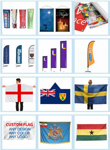 Impresión en caliente de fábrica <span class=keywords><strong>Banner</strong></span> publicitario de 3x5 pies Bandera <span class=keywords><strong>flotante</strong></span> personalizada Bandera nacional cuadrada - Product Image 6