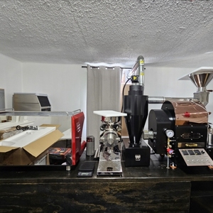 Tostador de granos de café con calefacción eléctrica de 1kg de acero inoxidable caliente 2025 uso doméstico - Product Image 5