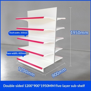 Présentoir <span class=keywords><strong>de</strong></span> supermarché autoportant multi-niveaux avec panneau perforé pour cosmétiques, papeterie, snacks et échantillons <span class=keywords><strong>de</strong></span> produits - Product Image 6