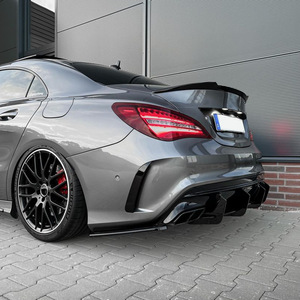 สปอยเลอร์กันชนหลัง Mercedes-Benz สีดำเงา PP 2016-2019 CLA45 AMG C117 - Product Image 3