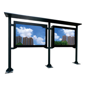 Cloud Serve, quiosco de señalización Digital LCD impermeable para exteriores de 55 pulgadas, IP65 carcasa de aluminio de vidrio templado, póster Digital táctil - Product Image 5