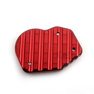 Béquille Latérale Agrandisseur CNC Aluminium Béquille Agrandir Plaque Extension Pad Rouge Noir pour <span class=keywords><strong>BMW</strong></span> R <span class=keywords><strong>NINE</strong></span> <span class=keywords><strong>T</strong></span> - Product Image 4