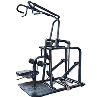 Machine de musculation commerciale à poulie latérale - Équipement de musculation de la nuque et du dos amélioré, sécurisé pour la poitrine et les jambes, idéal pour la salle de sport