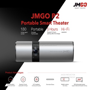 International Edition JmGO P2 1080P <b>Android</b> Smart LED <b>Projector</b> With Built-in Battery-Portable Home System P2 Home P2 - Product Image 6