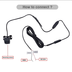 Arabalar için kablosuz 170 derece WiFi dikiz monitör HD gece görüşlü araç kamerası WIFI ile uyumlu iPhone <span class=keywords><strong>Android</strong></span> 12V 24V - Product Image 5