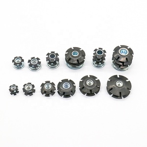 Connecteurs de tube métallique Starnut pour meubles sur mesure, écrous pour tube carré <span class=keywords><strong>et</strong></span> rond, pieds de chaise, tubes à ressort, inserts de vis filetées - Product Image 3