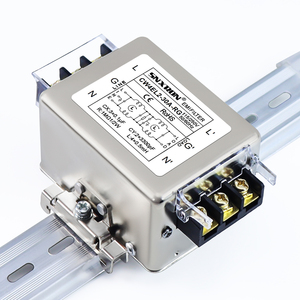 Ac 220V một pha servo EMI Lọc CW4EL2-40A-R thiết bị đầu cuối đường sắt cài đặt 6a10a20a30a hệ thống dây điện với 6A Công suất 40A tối đa - Product Image 4