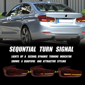 Luces Traseras LED RGB para <span class=keywords><strong>BMW</strong></span> <span class=keywords><strong>Serie</strong></span> <span class=keywords><strong>3</strong></span> F30 F35 CSL, Piezas de Auto 2013-2018, Lentes Rojas, Estado Nuevo - Product Image 4