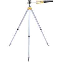 Bipod de levé topographique GNSS à trois pieds avec clip, mini bipods de levé pour la topographie, diamètre 39 mm