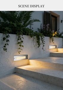 Lámpara de Pared Empotrada Berserk RW-260 de Acero Inoxidable, 5W, 4000K, para Jardín, Patio, Terraza, Villa, Camino, Diseño Personalizable - Product Image 6