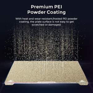 Placa de Construcción Creality Ender 3 S1 Pro, Lámina PEI de 235x235mm, Superficie Magnética Flexible con Textura de Resorte - Product Image 2