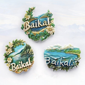 Imanes de Resina 3D de Asia, Rusia, <span class=keywords><strong>Murmansk</strong></span>, Baikal, Recuerdo Turístico, Adhesivo para Refrigerador, Artesanía, Regalo, Decoración - Product Image 3