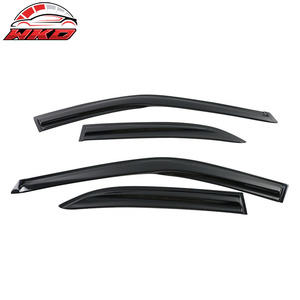 Convient pour Mitsubishi Lancer 02-07, visières de fenêtre en acrylique style Mugen, 4 pièces, protection contre la pluie - Product Image 2