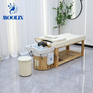 <span class=keywords><strong>Lit</strong></span> <span class=keywords><strong>de</strong></span> lavage multifonctionnel moderne MOOLIN <span class=keywords><strong>pour</strong></span> salon et spa avec bac <span class=keywords><strong>de</strong></span> lavage <span class=keywords><strong>pour</strong></span> la tête, en cuir PU, design imperméable <span class=keywords><strong>pour</strong></span> salle <span class=keywords><strong>de</strong></span> bain - Product Image 4