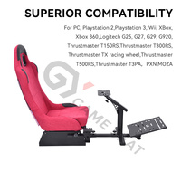 GY036-2 Vente directe usine Siège de jeu simulateur de conduite et de course, simulateur de drift, chaise de gaming pour G25 G27 G29 Ps4