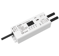 Skydance D4-WPS 12-48VDC 4 Canales CV Decodificador DMX512 RDM Impermeable IP67 Controlador LED con Atenuación PWM para Tiras LED RGBW