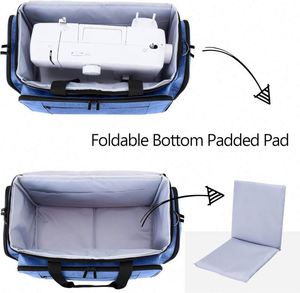 Échantillon gratuit - NOUVEAU design 2023 - Sac de rangement pour travaux manuels, sac fourre-tout, organiseur pour couture, scrapbooking et loisirs créatifs - Product Image 3