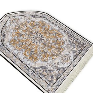 Alfombra de Oración de Poliéster de Estilo Moderno, Lavable y Acolchada, para el Hogar o Viajes, Alfombras para Mezquita, en Oferta - Product Image 5