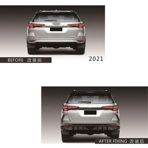 Grilles de pare-chocs avant arrière de vente d'usine kit de carrosserie de phare pour 2016-2021 pour Fortuner pour Style <span class=keywords><strong>Lamborghini</strong></span> pour Style <span class=keywords><strong>Lamborghini</strong></span> - Product Image 3