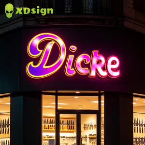 Insegne LED Personalizzate a <span class=keywords><strong>Lettere</strong></span> Scatolate con Illuminazione Multicolore, Controllate via Bluetooth, per Decorazione Bar e Pubblicità Commerciale - Product Image 3