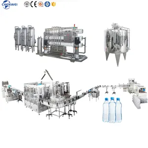 Hot Sale Full Automatic Complete Mineral Water Production Line Turnkey Project