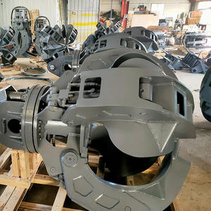 Excavadora hidráulica de cáscara de naranja, chatarra de acero, asistente de manejo de Material de piedra grande con motor central, Motor de pinza naranja - Product Image 4