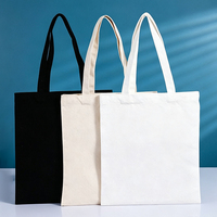 Sac fourre-tout en toile de couleur unie personnalisable |   Sac à bandoulière pliable à motif lettres, sac à main de shopping |   Taille et logo personnalisés