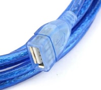 USB 2.0 un mâle à un câble d'extension femelle adaptateur de Charge de synchronisation de données intelligent pour ligne de Transmission de caméra d'ordinateur