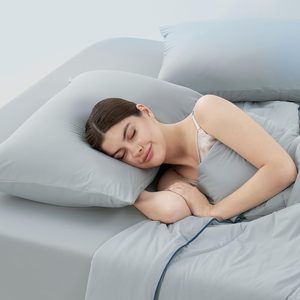 Kühlende <span class=keywords><strong>Nylon</strong></span>-Kissen bezüge Luxuriöser, weicher und glatter Bett kissen bezug für Nachtschweiß-Hot Sleepers 2St - Product Image 5