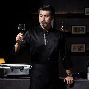 工場直送 レストランユニフォーム シェフユニフォーム カスタムレストランユニフォーム ウェイターユニフォーム - Product Image 3